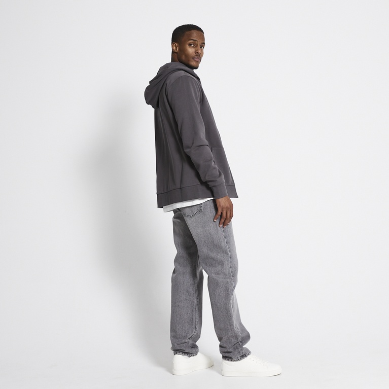 Zip hoodie "Rocky" Dark Grey